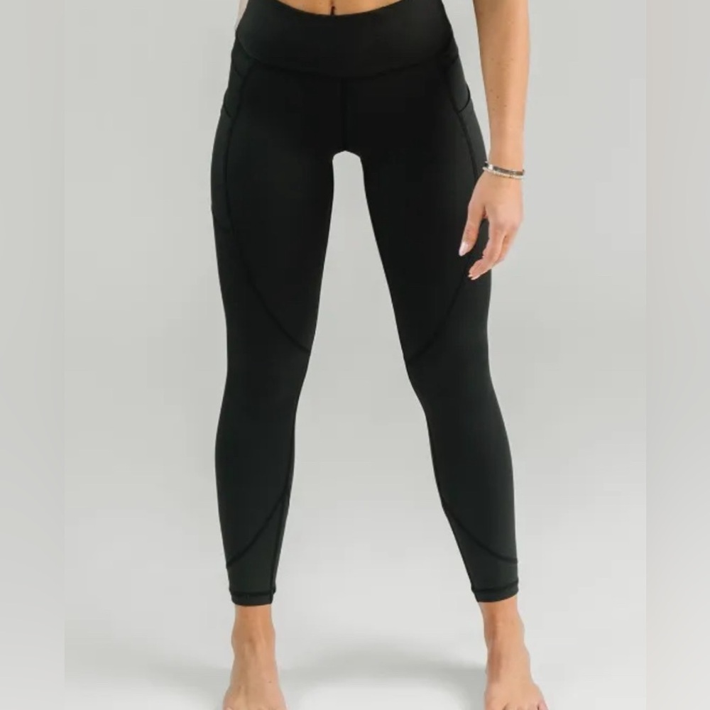 Zyia Active black pocket light n tight high rise 7/8 24”, size 14-16